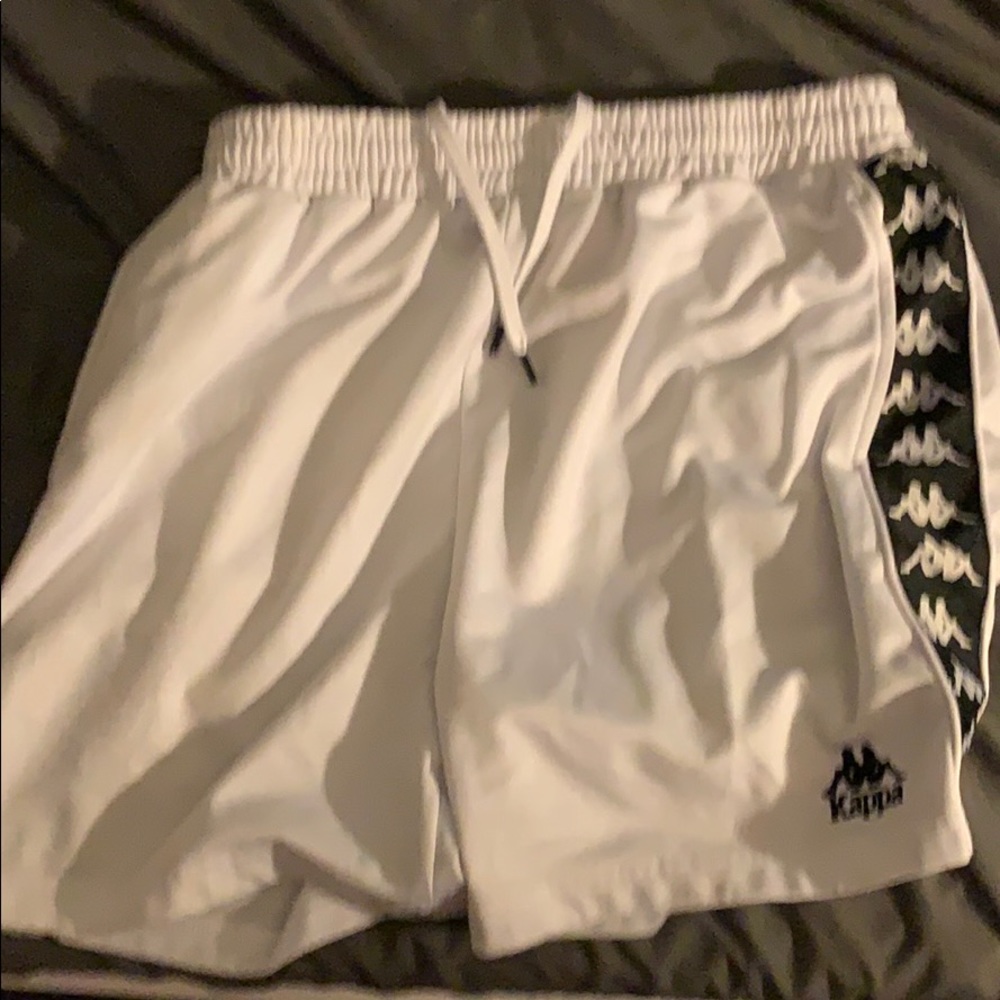 Kappa white shorts